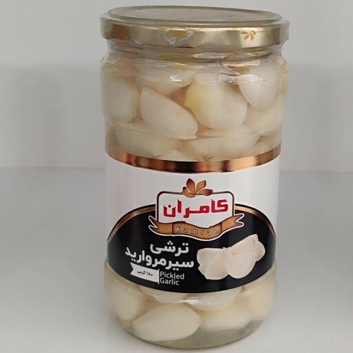 ترشی سیر مروارید کامران